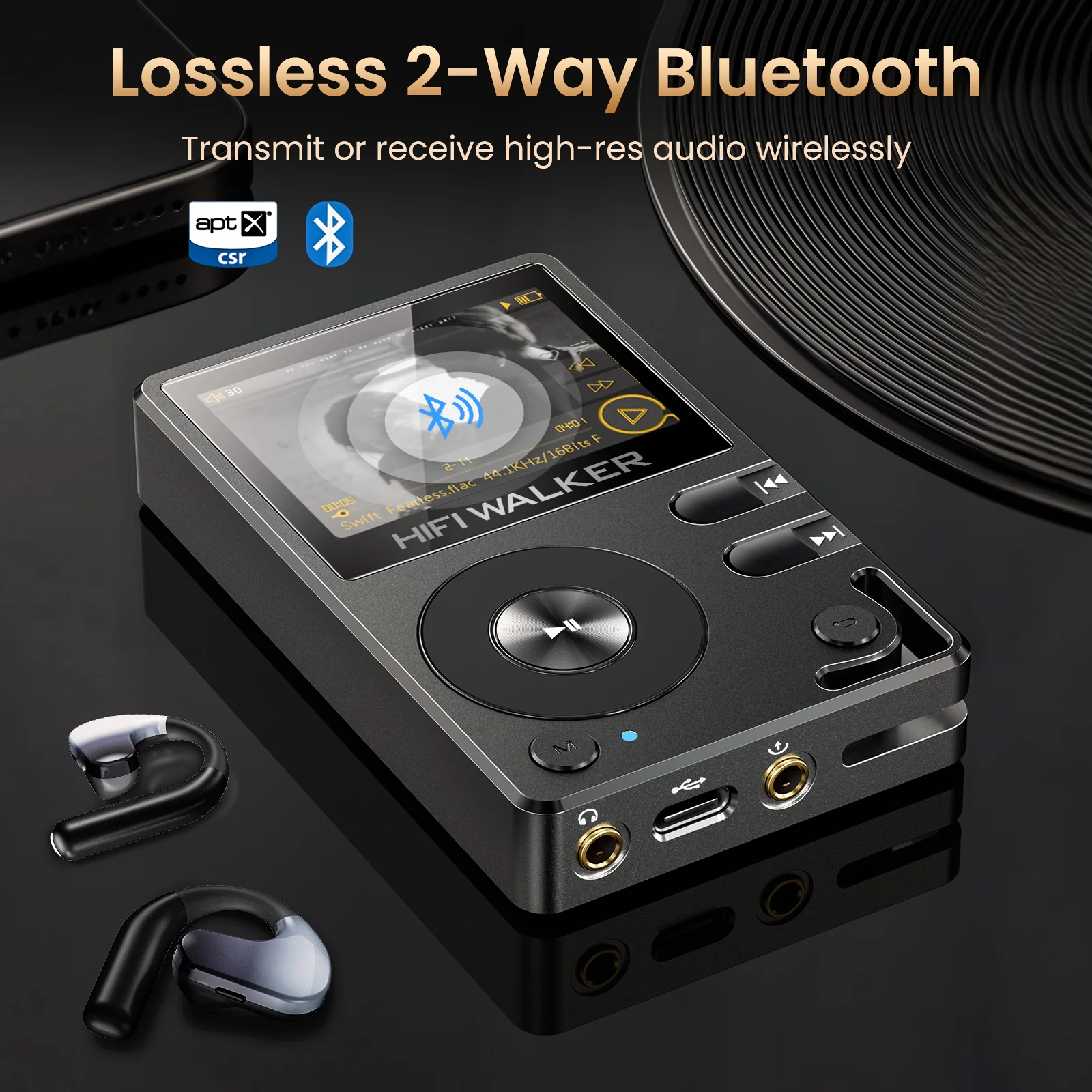HIFI WALKER H2 Hi-Res Audio Player - Image 8
