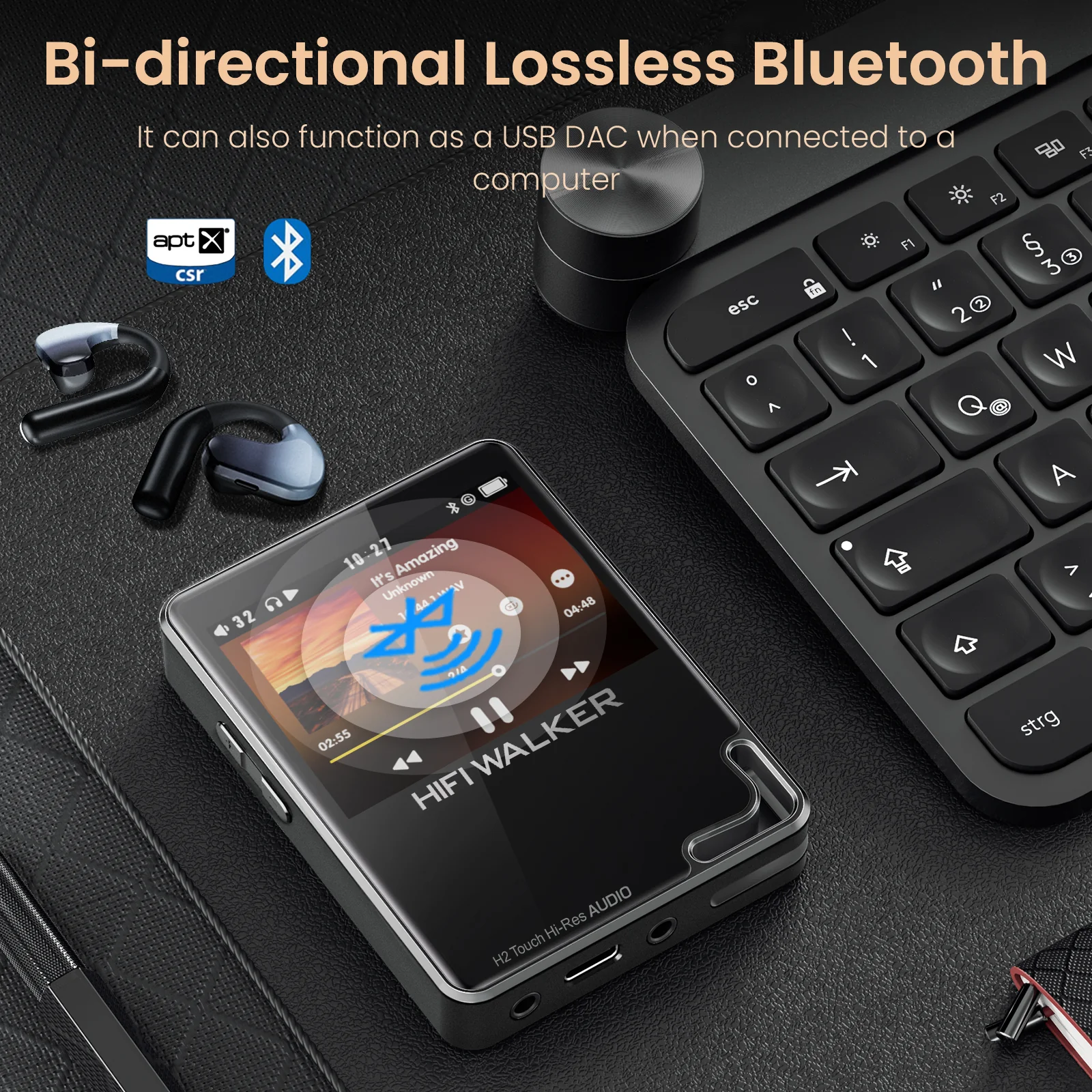 HIFI WALKER H2 Touch Hi-Res Audio Player - Image 10