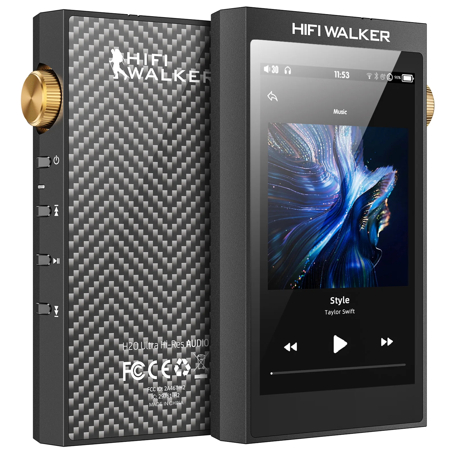 HIFI WALKER H20Ultra Hi-Res Audio Player - Image 3