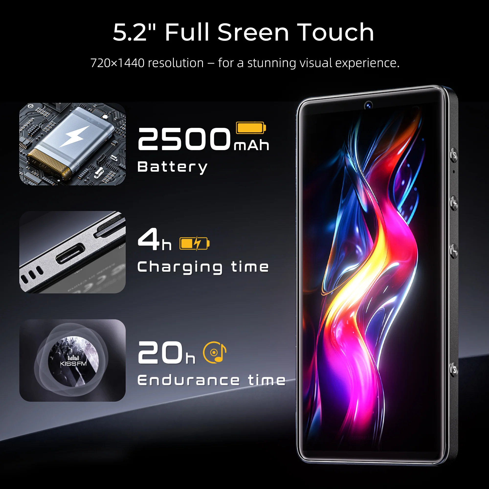HIFI WALKER G7 Pro Android Player - Image 5