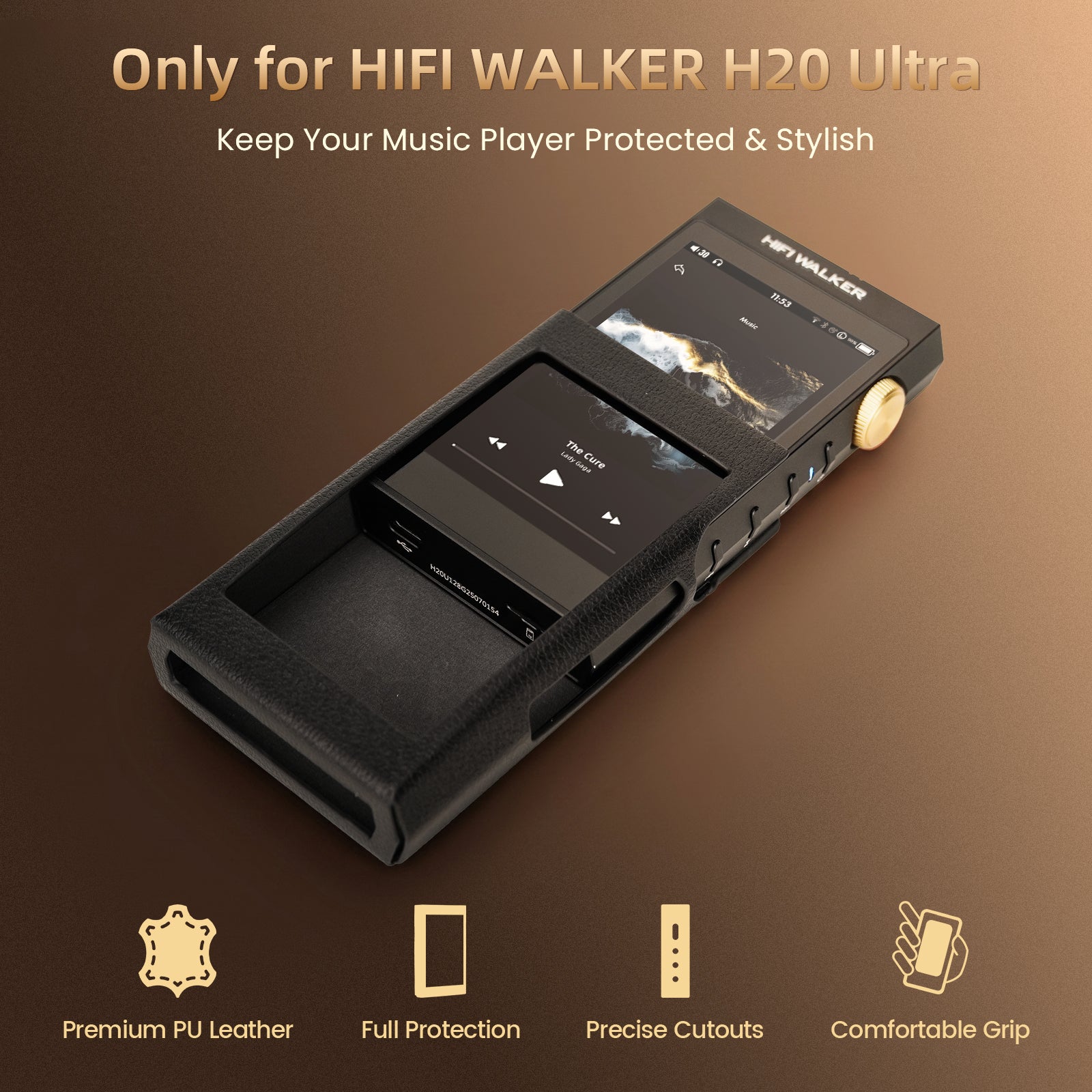 Protective PU Leather Case for H20 Ultra - Image 3